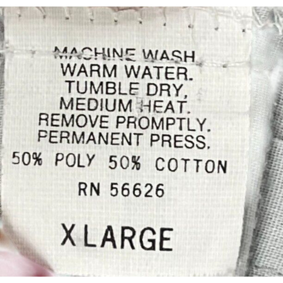 Vintage P.J. Knight Men XL Pajamas Sleepwear Set Grey Top Bottom Grandpa Summer - Picture 9 of 9